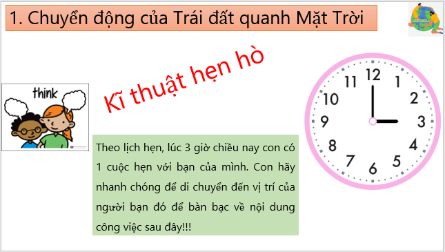 Giáo án điện tử Địa Lí 6 Cánh diều Bài 7: Chuyển động của Trái Đất quanh Mặt Trời và các hệ quả địa lí | PPT Địa Lí 6