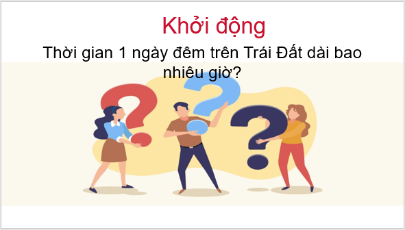 Giáo án điện tử Địa Lí 6 Kết nối tri thức Bài 7: Chuyển động tự quay quanh trục của Trái Đất và hệ quả | PPT Địa Lí 6