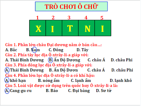 Giáo án điện tử Địa Lí 7 Chân trời sáng tạo Bài 20: Dân cư, xã hội Ô-xtrây-li-a | PPT Địa 7