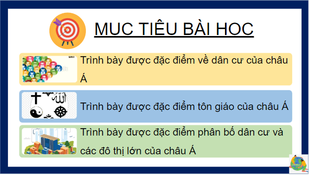 Giáo án điện tử Địa Lí 7 Kết nối tri thức Bài 6: Đặc điểm dân cư, xã hội Châu Á | PPT Địa 7