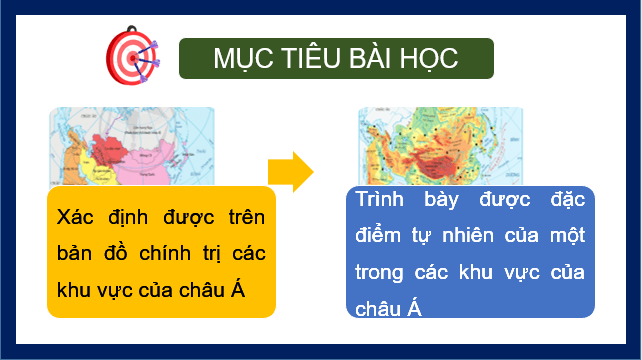 Giáo án điện tử Địa Lí 7 Cánh diều Bài 7: Bản đồ chính trị Châu Á. Các khu vực Châu Á | PPT Địa 7