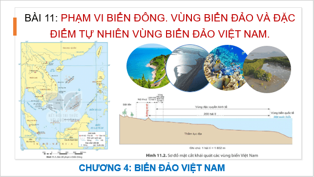 Giáo án điện tử Địa Lí 8 Kết nối tri thức Bài 11: Phạm vi biển đông. Vùng biển đảo và đặc điểm tự nhiên vùng biển đảo Việt Nam | PPT Địa 8