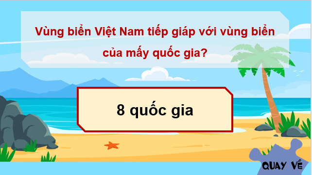 Giáo án điện tử Địa Lí 8 Cánh diều Bài 12: Môi trường và tài nguyên biển đảo Việt Nam | PPT Địa 8