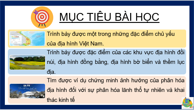 Giáo án điện tử Địa Lí 8 Kết nối tri thức Bài 2: Địa hình Việt Nam | PPT Địa 8