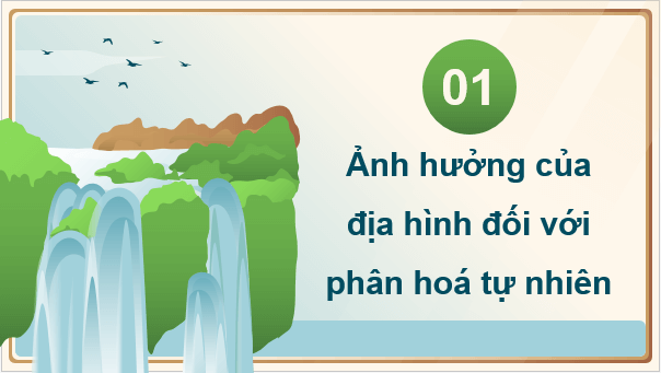 Giáo án điện tử Địa Lí 8 Chân trời sáng tạo Bài 3: Ảnh hưởng của địa hình đối với sự phân hoá tự nhiên và khai thác kinh tế | PPT Địa 8