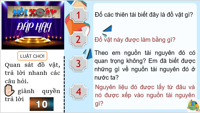 Giáo án điện tử Địa Lí 8 Kết nối tri thức Bài 3: Khoáng sản Việt Nam | PPT Địa 8