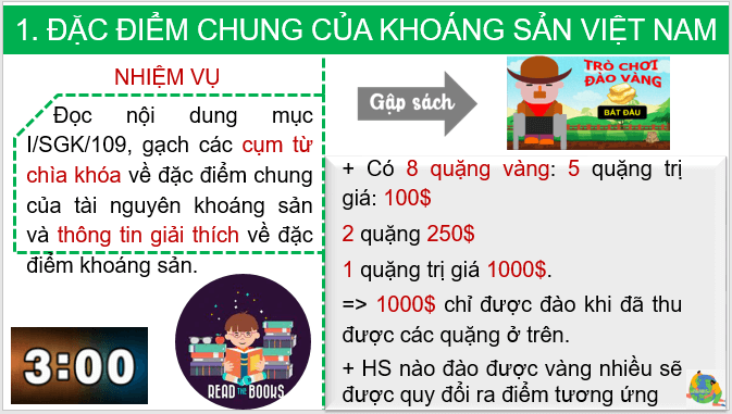 Giáo án điện tử Địa Lí 8 Kết nối tri thức Bài 3: Khoáng sản Việt Nam | PPT Địa 8