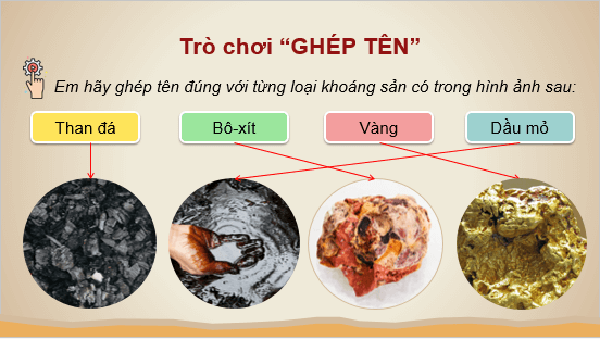 Giáo án điện tử Địa Lí 8 Chân trời sáng tạo Bài 4: Đặc điểm chung của tài nguyên khoáng sản, sử dụng hợp lí tài nguyên khoáng sản | PPT Địa 8