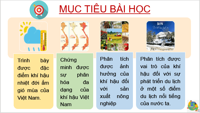 Giáo án điện tử Địa Lí 8 Cánh diều Bài 5: Khí hậu Việt Nam | PPT Địa 8