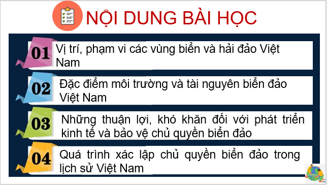 Giáo án điện tử Địa Lí 8 Kết nối tri thức Chủ đề chung 2: Bảo vệ chủ quyền, các quyền và lợi ích hợp pháp của Việt Nam ở Biển Đông | PPT Địa 8