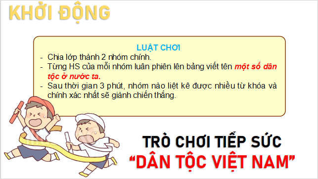 Giáo án điện tử Địa Lí 9 Cánh diều Bài 1: Dân tộc, gia tăng dân số và cơ cấu dân số | PPT Địa 9