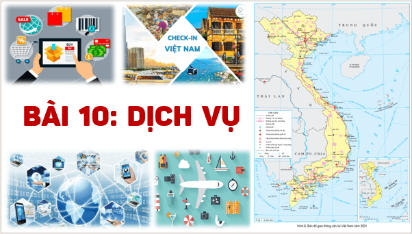 Giáo án điện tử Địa Lí 9 Kết nối tri thức Bài 10: Dịch vụ | PPT Địa 9