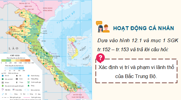 Giáo án điện tử Địa Lí 9 Cánh diều Bài 12: Bắc Trung Bộ | PPT Địa 9
