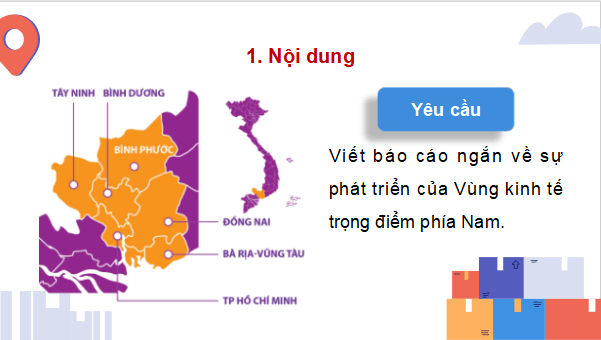 Giáo án điện tử Địa Lí 9 Kết nối tri thức Bài 19: Thực hành: Tìm hiểu Vùng kinh tế trọng điểm phía Nam | PPT Địa 9