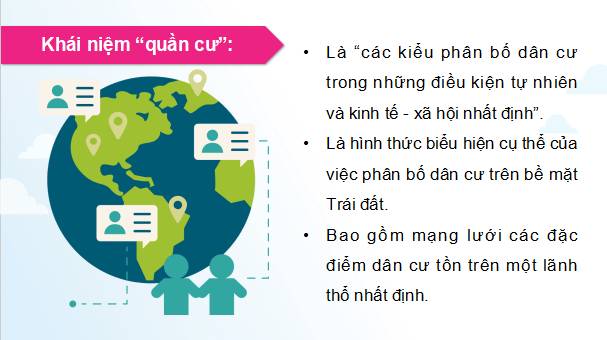 Giáo án điện tử Địa Lí 9 Cánh diều Bài 2: Phân bố dân cư và các loại hình quần cư | PPT Địa 9