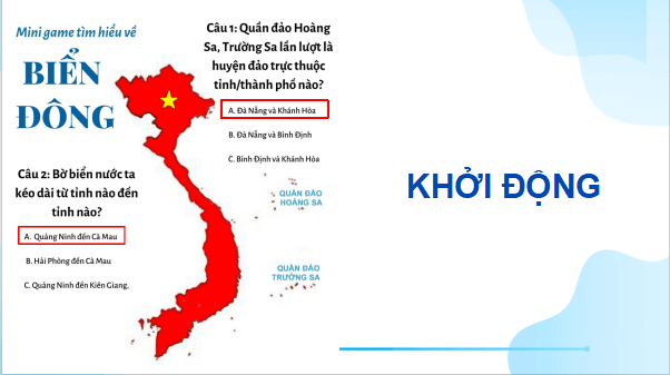 Giáo án điện tử Địa Lí 9 Cánh diều Bài 20: Phát triển tổng hợp kinh tế và bảo vệ tài nguyên, môi trường biển đảo | PPT Địa 9