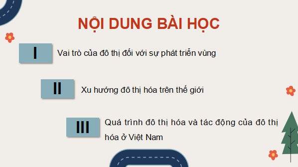 Giáo án điện tử Địa Lí 9 Cánh diều Chủ đề 1: Đô thị: Lịch sử và hiện tại | PPT Địa 9