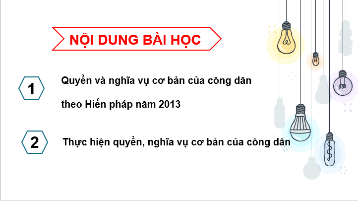 Giáo án điện tử GDCD 6 Kết nối tri thức Bài 10: Quyền và nghĩa vụ cơ bản của công dân | PPT Giáo dục công dân 6