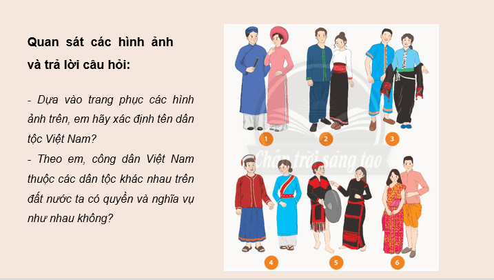 Giáo án điện tử GDCD 6 Chân trời sáng tạo Bài 10: Quyền và nghĩa vụ của công dân Việt Nam | PPT Giáo dục công dân 6