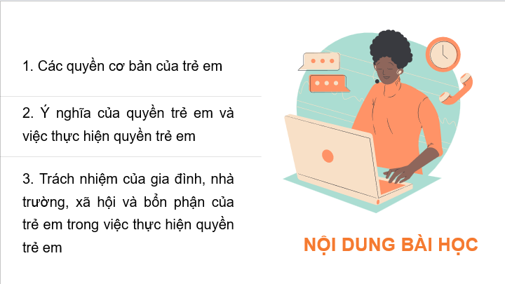 Giáo án điện tử GDCD 6 Cánh diều Bài 12: Quyền trẻ em | PPT Giáo dục công dân 6