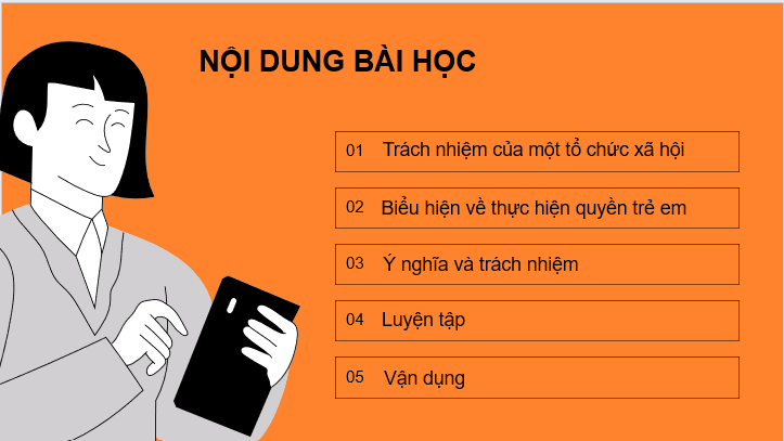 Giáo án điện tử GDCD 6 Chân trời sáng tạo Bài 12: Thực hiện quyền trẻ em | PPT Giáo dục công dân 6