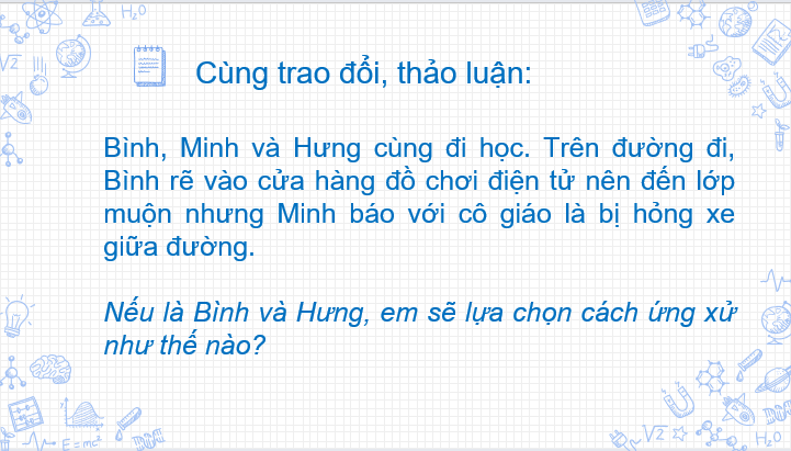 Giáo án điện tử GDCD 6 Cánh diều Bài 4: Tôn trọng sự thật | PPT Giáo dục công dân 6