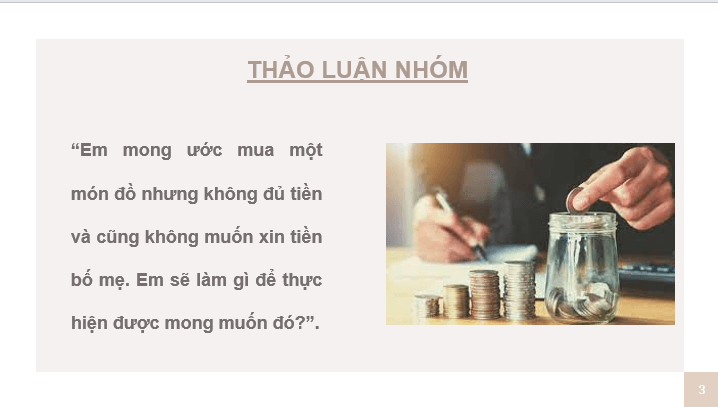 Giáo án điện tử GDCD 6 Cánh diều Bài 9: Tiết kiệm | PPT Giáo dục công dân 6