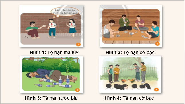 Giáo án điện tử GDCD 7 Chân trời sáng tạo Bài 10: Nguyên nhân, hậu quả của tệ nạn xã hội | PPT Giáo dục công dân 7