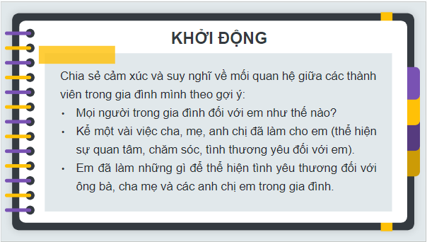 Giáo án điện tử GDCD 7 Kết nối tri thức Bài 10: Quyền và nghĩa vụ của công dân trong gia đình | PPT Giáo dục công dân 7