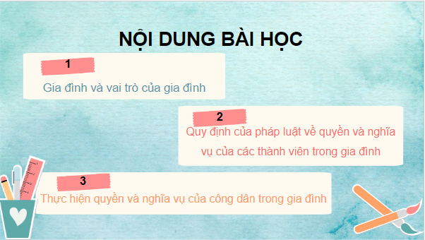 Giáo án điện tử GDCD 7 Cánh diều Bài 12: Quyền và nghĩa vụ của công dân trong gia đình | PPT Giáo dục công dân 7