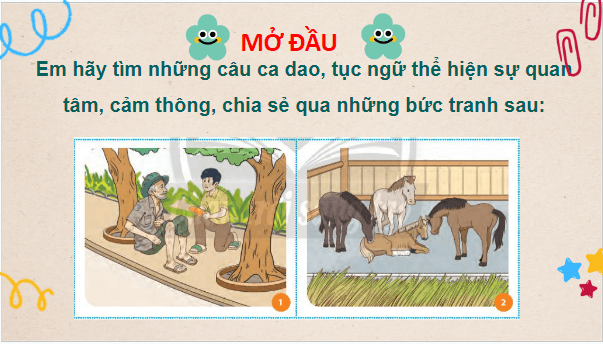 Giáo án điện tử GDCD 7 Chân trời sáng tạo Bài 2: Quan tâm, cảm thông và chia sẻ | PPT Giáo dục công dân 7