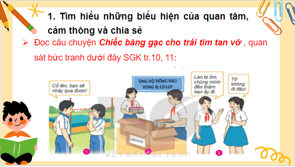 Giáo án điện tử GDCD 7 Kết nối tri thức Bài 2: Quan tâm, cảm thông và chia sẻ | PPT Giáo dục công dân 7