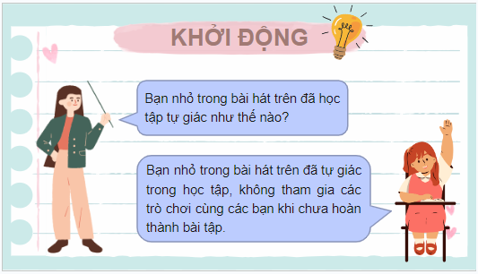 Giáo án điện tử GDCD 7 Kết nối tri thức Bài 3: Học tập tự giác, tích cực | PPT Giáo dục công dân 7