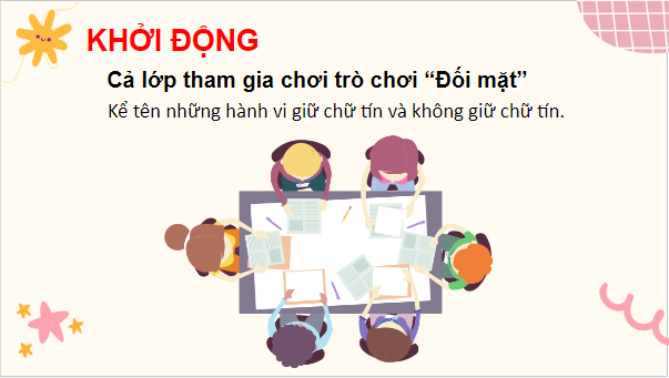 Giáo án điện tử GDCD 7 Chân trời sáng tạo Bài 4: Giữ chữ tín | PPT Giáo dục công dân 7