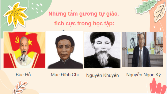 Giáo án điện tử GDCD 7 Cánh diều Bài 4: Học tập tự giác, tích cực | PPT Giáo dục công dân 7