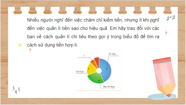 Giáo án điện tử GDCD 7 Cánh diều Bài 6: Quản lí tiền | PPT Giáo dục công dân 7