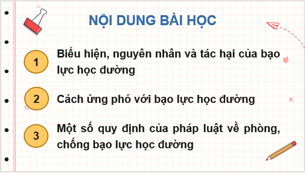 Giáo án điện tử GDCD 7 Kết nối tri thức Bài 7: Phòng chống bạo lực học đường | PPT Giáo dục công dân 7