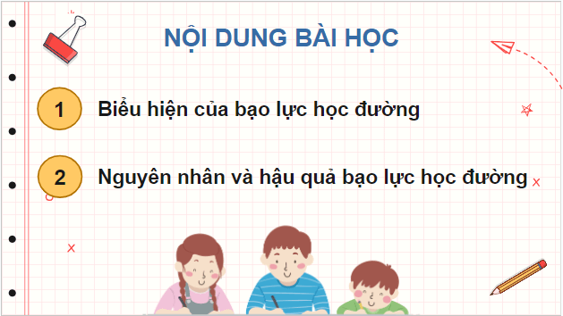 Giáo án điện tử GDCD 7 Cánh diều Bài 8: Bạo lực học đường | PPT Giáo dục công dân 7