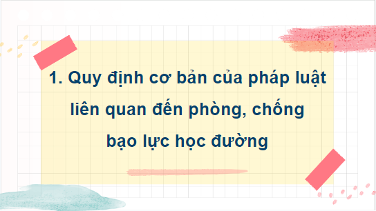 Giáo án điện tử GDCD 7 Cánh diều Bài 9: Ứng phó với bạo lực học đường | PPT Giáo dục công dân 7