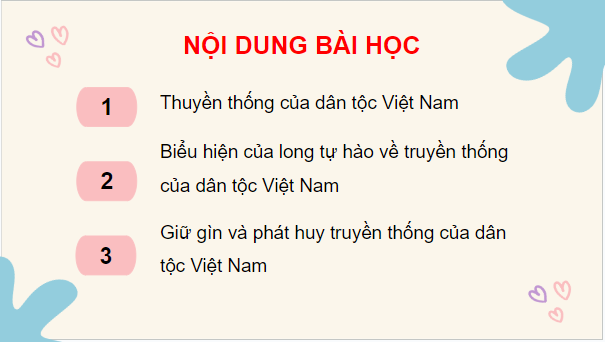 Giáo án điện tử GDCD 8 Cánh diều Bài 1: Tự hào về truyền thống dân tộc Việt Nam | PPT Giáo dục công dân 8