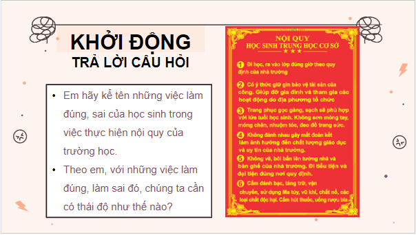 Giáo án điện tử GDCD 8 Cánh diều Bài 4: Bảo vệ lẽ phải | PPT Giáo dục công dân 8