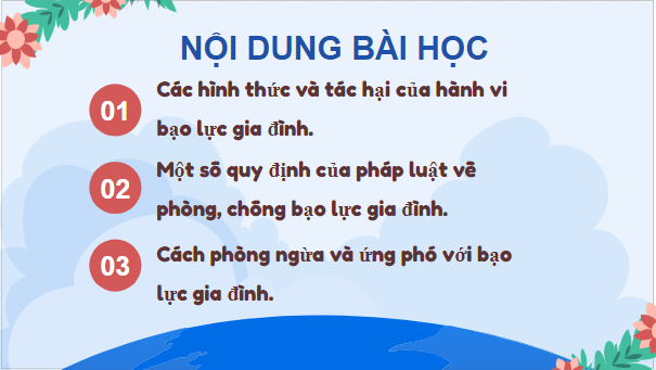 Giáo án điện tử GDCD 8 Cánh diều Bài 6: Phòng, chống bạo lực gia đình | PPT Giáo dục công dân 8