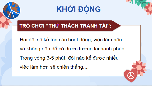 Giáo án điện tử GDCD 8 Chân trời sáng tạo Bài 6: Xác định mục tiêu cá nhân | PPT Giáo dục công dân 8