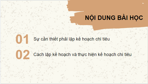 Giáo án điện tử GDCD 8 Cánh diều Bài 8: Lập kế hoạch chi tiêu | PPT Giáo dục công dân 8