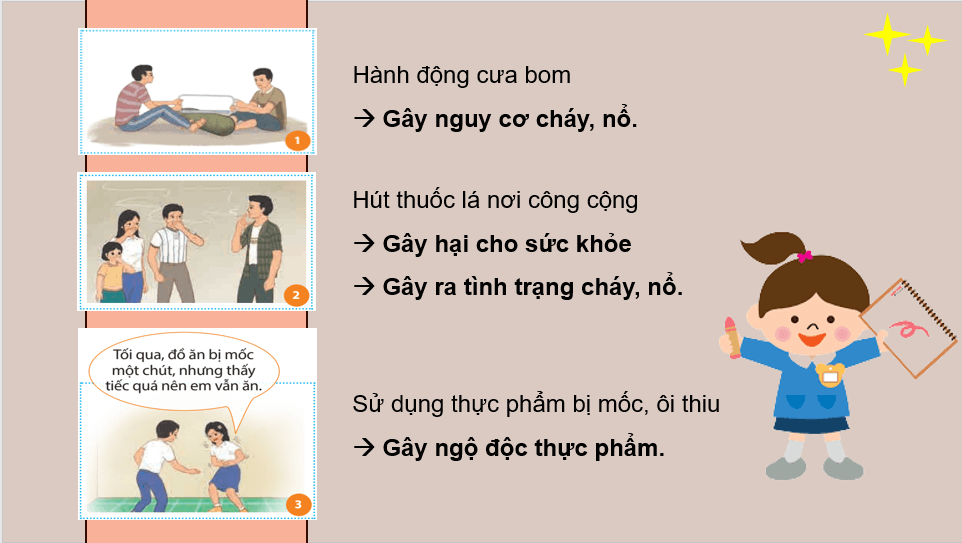 Giáo án điện tử GDCD 8 Chân trời sáng tạo Bài 9: Phòng ngừa tai nạn vũ khí, cháy, nổ và các chất độc hại | PPT Giáo dục công dân 8