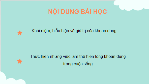 Giáo án điện tử GDCD 9 Kết nối tri thức Bài 2: Khoan dung | PPT Giáo dục công dân 9