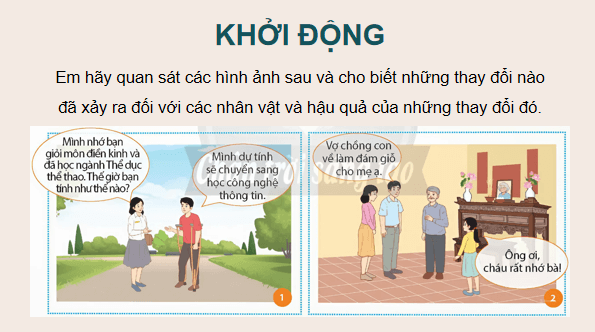 Giáo án điện tử GDCD 9 Chân trời sáng tạo Bài 7: Thích ứng với thay đổi | PPT Giáo dục công dân 9