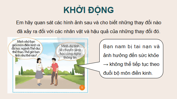 Giáo án điện tử GDCD 9 Chân trời sáng tạo Bài 7: Thích ứng với thay đổi | PPT Giáo dục công dân 9