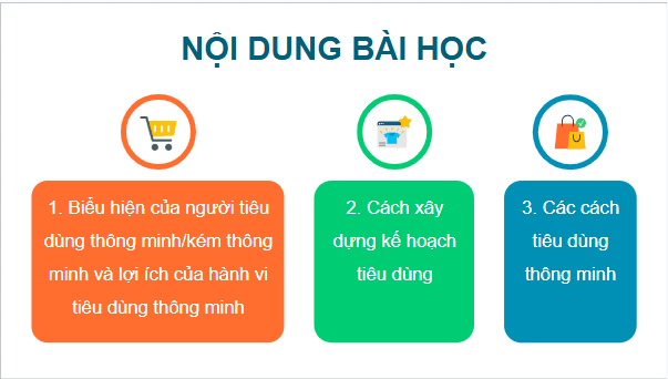 Giáo án điện tử GDCD 9 Chân trời sáng tạo Bài 8: Tiêu dùng thông minh | PPT Giáo dục công dân 9