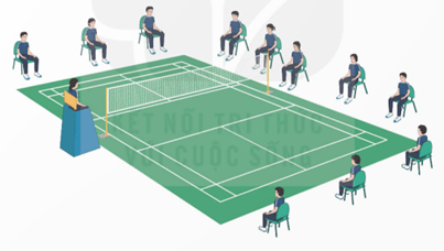 Giáo án GDTC 12 Kết nối tri thức Bài 2: Một số điều luật thi đấu; Phương pháp trọng tài cầu lông
